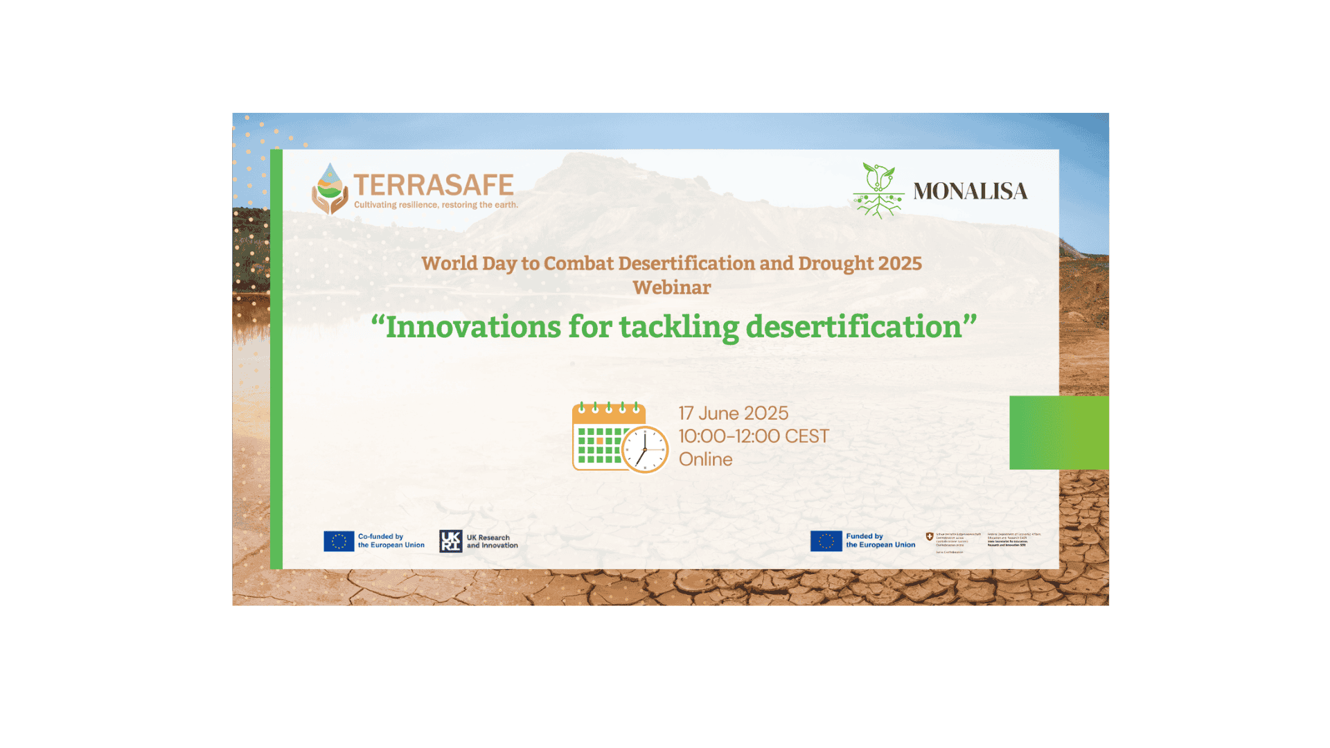 TERRASAFE & MONALISA Webinar
